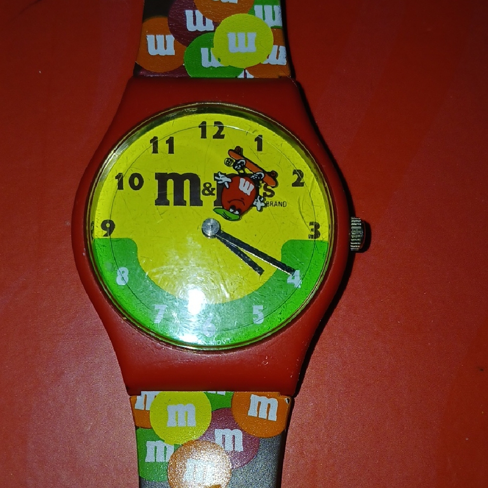 M&M's Colorful Analog Watch